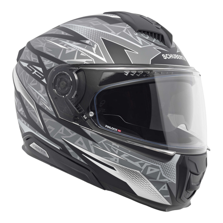Kask integralny SCHUBERTH S3 ECE THUNDER GREY szary biały czarny