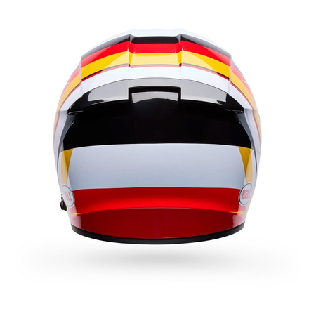 Kask integralny BELL LITHIUM ECE6 NOVA WHITE RED biały czerwony