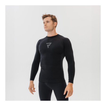 Koszulka termoaktywna REBELHORN FREEZE II BLACK czarny