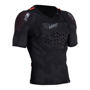 Koszulka z ochraniaczami LEATT TEE REAFLEX STEALTH czarny