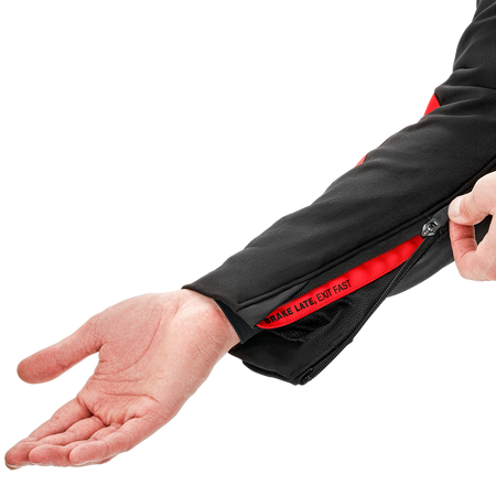 Kurtka tekstylna SHIMA MESH PRO 2.0 RED czarny czerwony biały