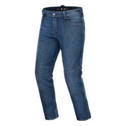 Jeansy motocyklowe SHIMA RIDGE BLUE niebieski