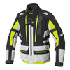 Kurtka tekstylna SPIDI ALLROAD YELLOW FLUO czarny szary żółty fluo