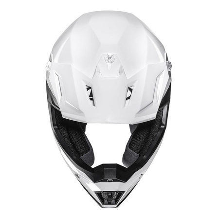 Kask cross HJC C50 SOLID PEARL WHITE biały