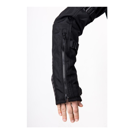 Kurtka tekstylna OZONE TOUR II BLACK czarny