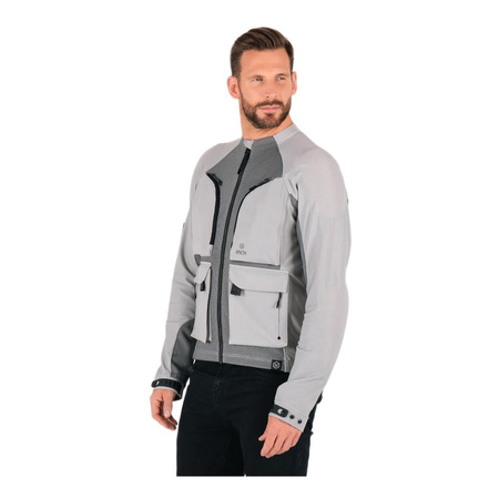 Kurtka tekstylna KNOX TOR LIGHT GREY szary
