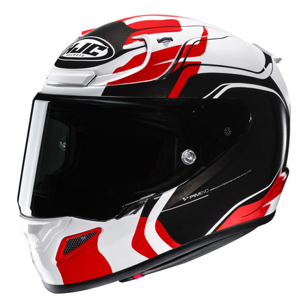 Kask integralny HJC RPHA 12 LAWIN WHITE/RED biały czerwony czarny