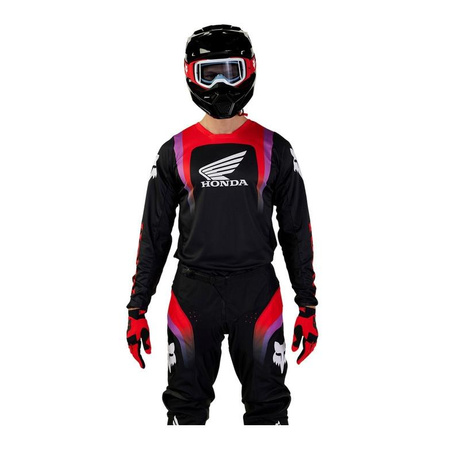 Bluza cross FOX 180 HONDA MULTI czarny czerwony fioletowy