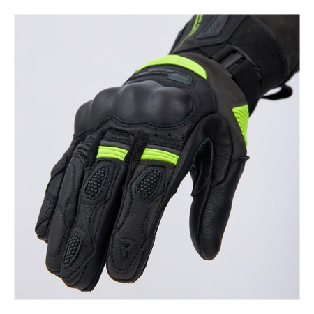 Rękawice szosowo-turystyczne REBELHORN RANGE BLACK/ANTHRACITE/FLUO YELLOW czarny szary żółty fluo