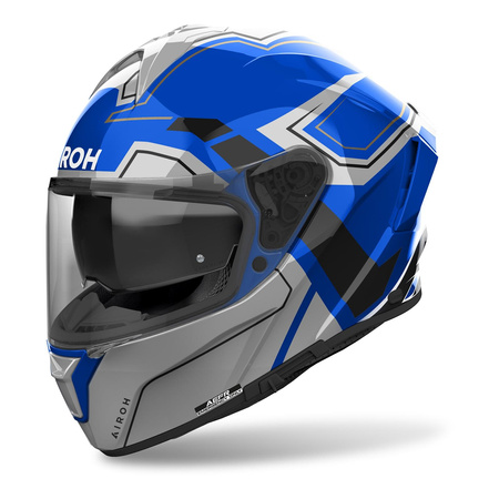 Kask integralny AIROH SPARK 2 DART BLUE GLOSS niebieski szary