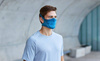 Maseczka BUFF FILTER MASK KEREN BLUE