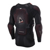 Koszulka z ochraniaczami LEATT 3DF AIRFIT EVO BLACK czarny