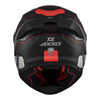 Kask integralny AXXIS FENIX ORK B5 MATT czarny czerwony szary