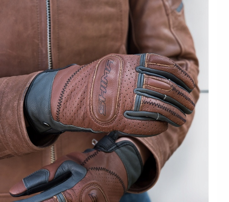 Rękawice miejskie damskie SHIMA CALIBER LADY BROWN brązowy czarny
