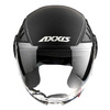 Kask otwarty AXXIS METRO SOLID MATT BLACK czarny mat