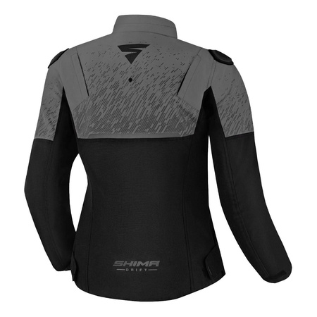 Kurtka tekstylna damska SHIMA DRIFT LADY GREY szary czarny
