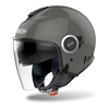 Kask otwarty AIROH HELYOS COLOR DARK GREY GLOSS szary