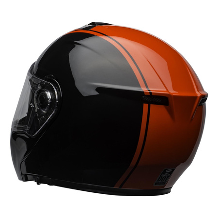 Kask szczękowy BELL SRT MODULAR RIBBON BLACK/RED czarny czerwony