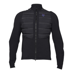 Kurtka rowerowa FOX FLEXAIR FIRE HYBRID LUNAR BLACK czarny