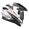 Kask integralny SCORPION ADF-9000 AIR FEAT MATT WHITE/BLACK/RED biały czarny czerwony