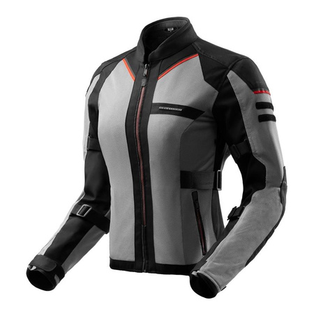 Kurtka tekstylna damska REBELHORN SCANDAL 3 LADY BLACK/DARK GREY/RED czarny szary czerwony