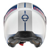 Kask otwarty SCHUBERTH M1 PRO ECE MERCURY RED niebieski czerwony biały
