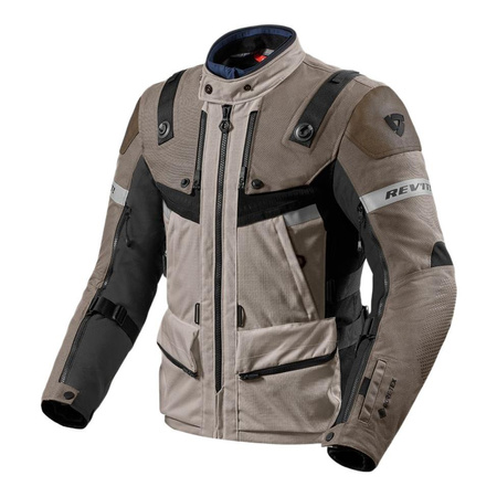 Kurtka tekstylna REVIT DEFENDER 3 GTX SAND/BLACK beżowy czarny