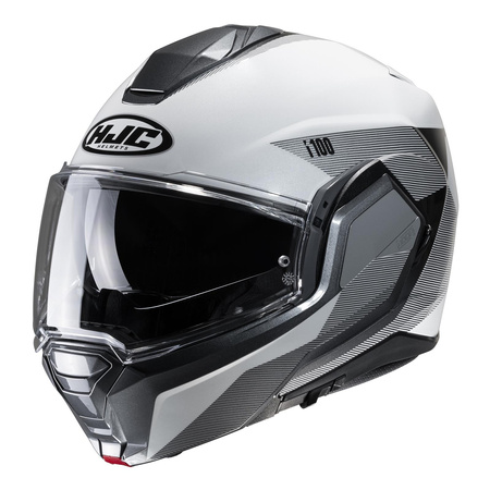 Kask szczękowy HJC I100 BESTON WHITE/GREY biały szary