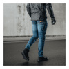 Jeansy motocyklowe REBELHORN VANDAL DENIM WASHED BLUE niebieski