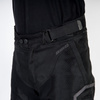 Spodnie tekstylne OZONE FLOW BLACK czarny