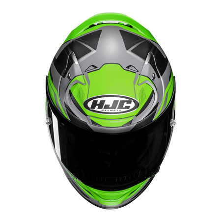 Kask integralny HJC RPHA 12 BRELS GREEN/GREY zielony szary
