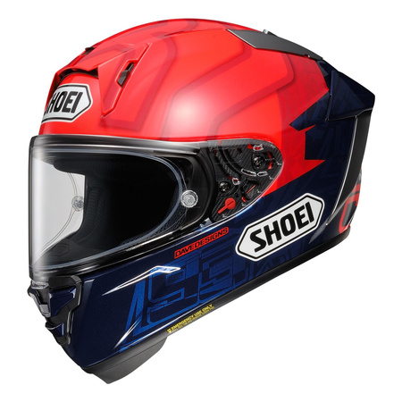 Kask integralny SHOEI X-SPR PRO MARQUEZ 7 TC-1 czerwony niebieski