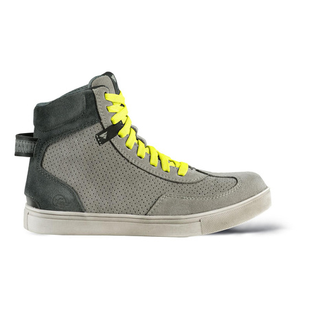 Trampki motocyklowe damskie SHIMA SX-2 EVO LADY GREY szary biały