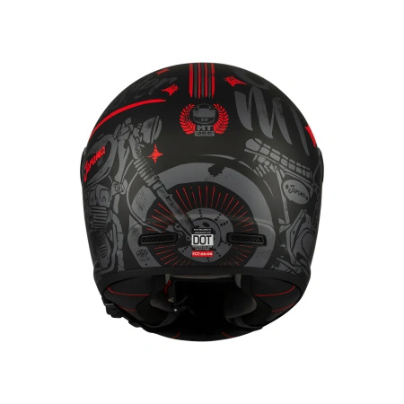 Kask integralny MT JARAMA SV ART. BLACK/RED czarny czerwony