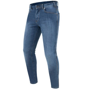 Jeansy motocyklowe REBELHORN CLASSIC III SKINNY WASHED BLUE niebieski