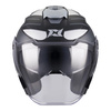 Kask otwarty AXXIS BLAZER SV ROUND B2 MATT czarny szary biały