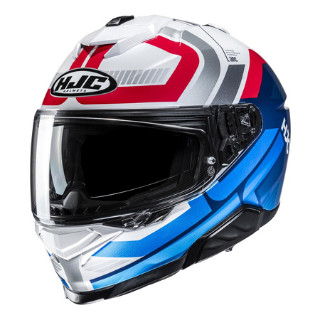 Kask integralny HJC I71 VIZ BLUE/RED niebieski czerwony