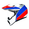 Kask integralny AGV AX9 ATLANTE WHITE/BLUE/RED biały niebieski czerwony