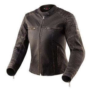 Kurtka skórzana damska REBELHORN HUNTER PRO LADY VINTAGE BLACK czarny brązowy