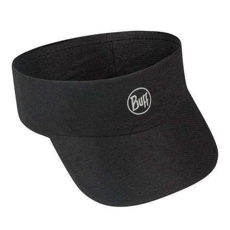 Czapka z daszkiem BUFF PACK RUN VISOR COOLNET UV R-SOLID BLACK