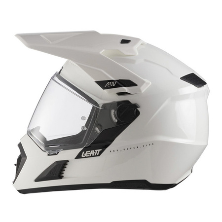 Kask cross z goglami LEATT ADV 7.5 WHITE biały