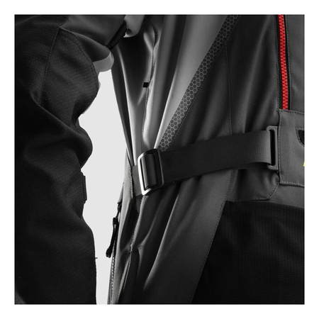 Kurtka tekstylna REBELHORN HARDY 3.0 ANTHRACITE/GREY/YELLOW grafitowy szary żółty