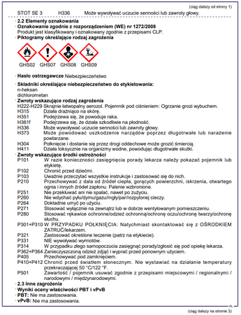 Środek do czyszczenia hamulców MANNOL MONTAGE CLEANER 500ml niebieski żółty