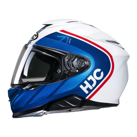 Kask integralny HJC RPHA 71 MAPOS WHITE/BLUE biały niebieski czerwony