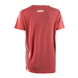 Koszulka T-shirt damski LEATT TECH DUSTY RED czerwony