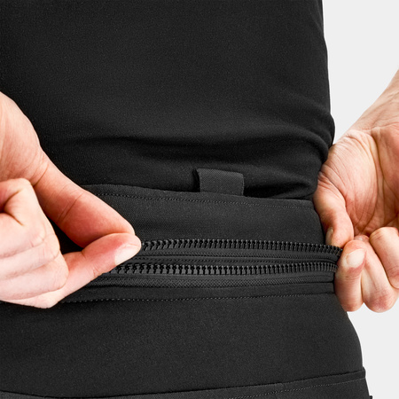 Spodnie tekstylne SHIMA DUNE FLUO czarny szary żółty fluo