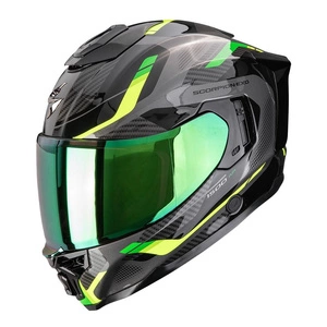Kask integralny SCORPION EXO-1500 AIR SLEEK BLACK/GREEN czarny zielony