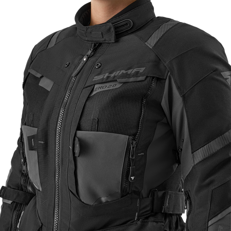 Kurtka tekstylna damska SHIMA HERO 2.0 LADY BLACK czarny