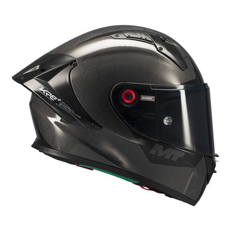 Kask integralny MT KRE+ S PURE GLOSS CARBON/BLACK