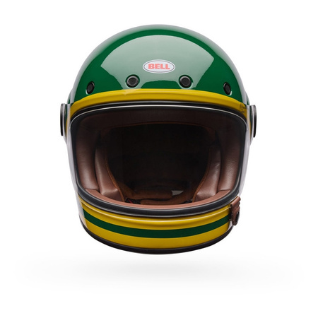 Kask integralny BELL BULLIT GT LANE DARK GREEN zielony żółty